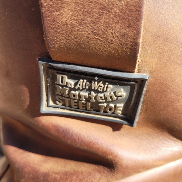 Dr Martens Air Wair Industrial Steel Toe Boots DMs  ASTM F2413-05 Men Size 12M - Picture 13 of 16